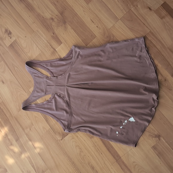 Lululemon Hawaiian Islands Love Tank *Pleated Red Dust 8 - Picture 3 of 15